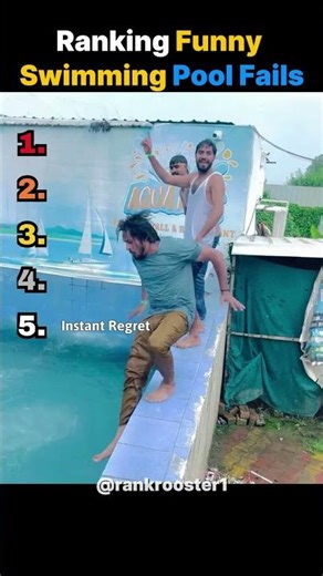 Pool Fails That Hit Different 💦 #shorts #funny #fails