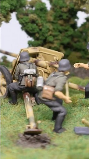 1/35 German Pak 40 - Normandy Bocage Ambush Diorama - WWII