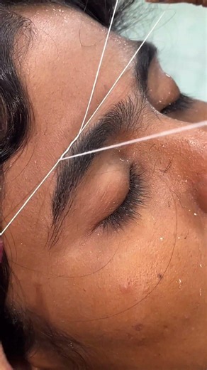 #threading #eyebrowthreadingathome #parfect #beautyclass #