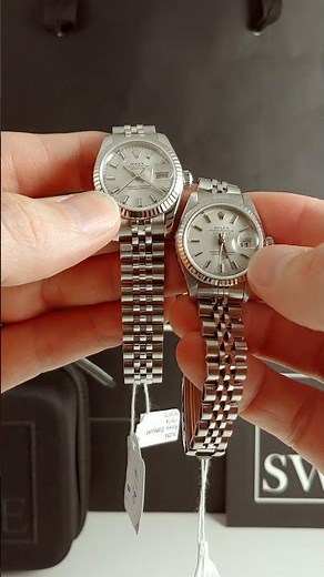 Rolex Datejust Steel White Gold Silver Dial Ladies Watch 79174 / 179174 Review | SwissWatchExpo