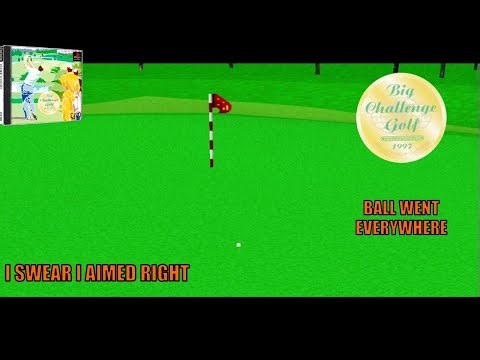 Big Challenge Golf PS1 – Nostalgic Golf but I Still Miss Every Shot 💀🤣