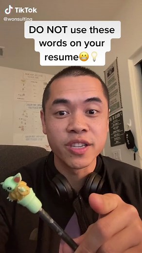 Editing your #resume ? Here’s #resumetips on words to NOT use😬💡#fyp #wonsulting #resumehelp #jobtips #careertiktok #careeradvice #resumewriting