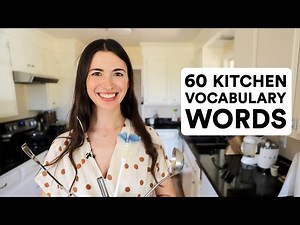 Vocabulary Tutorial - Kitchen Words