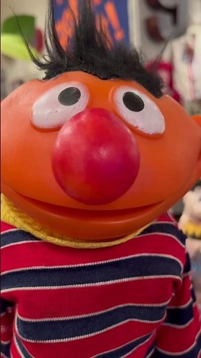SESAME STREET "ERNIE" 1970'S HAND PUPPET DOLL