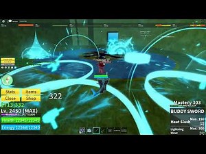 Blox Fruits 1 Shot Rumble Sword Main Combo