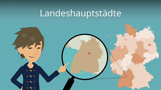 Landeshauptstädte • Landeshauptstädte Deutschland