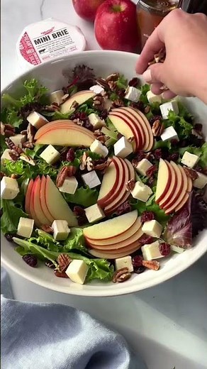 Apple Brie Salad Recipe — Easy Fall Salad Idea!