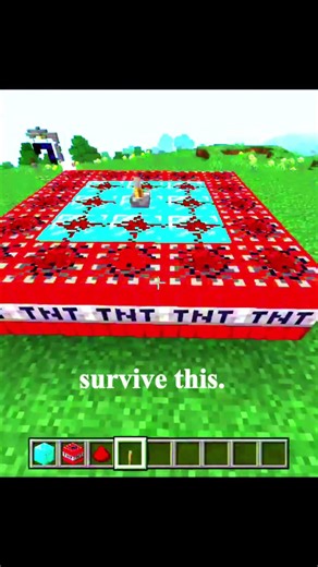 Does TNT destroy diamond blocks? 💎#frlegends