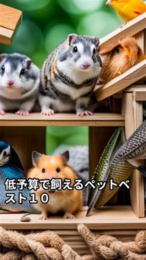 低予算で飼える動物ベスト１０ #動物