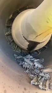 An EasyJet Airbus A320-200 aircraft coming from Milan Malpensa Airport (MXP) suffered failure of Engine No. 2 (Right engine) while descending to Lamezia Terme, Italy. Can be seen in the visuals, the disintegrated pieces of CFM 56-5B turbine stages indicate failure to be severe in nature. However it's yet to be confirmed whether failure was "contained" or "uncontained". The pilots followed emergency procedures, thus maintaining control of the aircraft until it came to a safe stop on the runway at