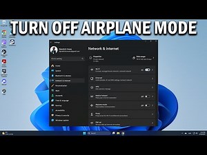 How To Turn Off Airplane Mode On Windows 11/10 - Easy Fix