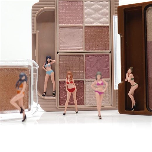 1:64 Scale Swimsuit Model Figures, Hand-painted Diorama Accessory - Etsy