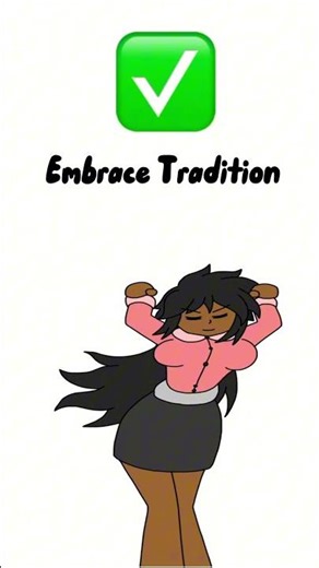 ❌Reject Modernity ✅Embrace Tradition #shorts #animation