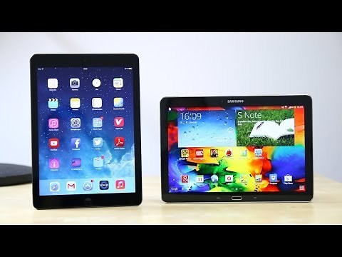 Apple iPad Air vs. Samsung Galaxy Note 10.1 2014 Edition | SwagTab
