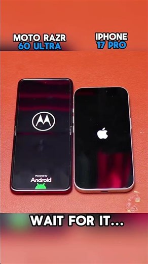😱⚡ MOTOROLA RAZR 60 ULTRA VS IPHONE 17 PRO SPEED TEST!!