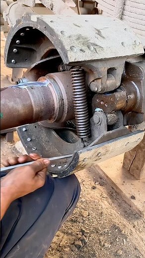 Perfect Shaft Packing Adjustment | Heavy Machinery Repair 🔧 #shorts