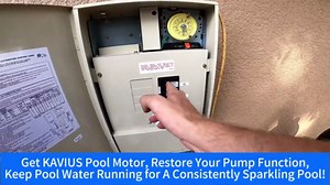 Amazon.com : KAVIUS B2854 Pool Pump Motor 1.5 HP Square Flange 56Y Frame 1.1 Service Factor 230/115 Volts 8.0/16.0 Amps Replaces Cen-tury 1-1/2 HP Pool Pump Motor B854 Compatible with Pentair WhisperFlo Pumps Etc : Patio, Lawn & Garden