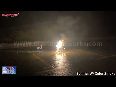 Spinner W/ Color Smoke #fireworks