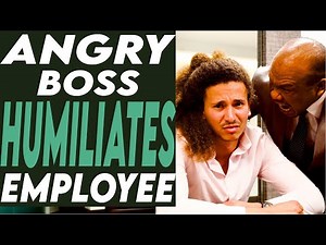 Angry Boss Humiliates Employee, He Instantly Regrets It!