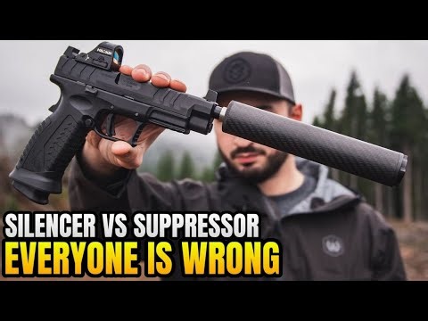 WHAT IS THE DIFFERENCE BETWEEN A SILENCER AND A SUPPRESSOR