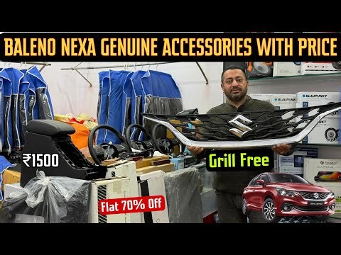 2025 Baleno Genuine Accessories With Price ✅ Baleno Sigma Modified ✅ Baleno Modification With Price