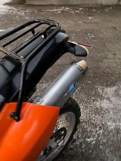 KTM 640 Lc4 2000 exhaust sound