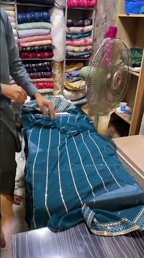 3 pcs suit krinkle shifoon stuff Rs 7999//