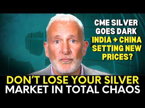 They Halted CME Silver on Purpose? COMEX & Physical Demand CHAOS | Peter Schiff
