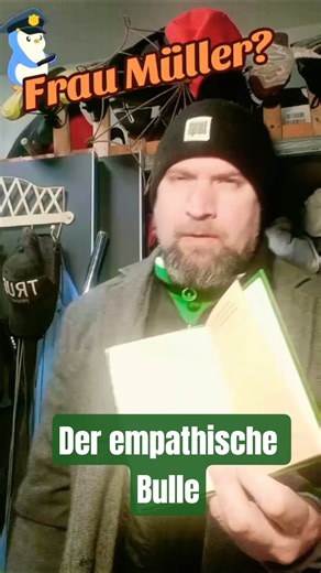 The empathetic bull #shorts #funny #fraumüller