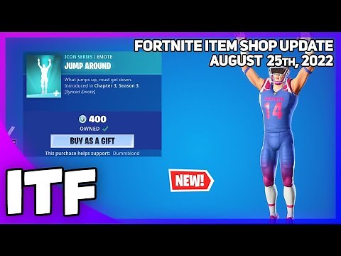 Fortnite Item Shop NEW JUMP AROUND EMOTE!