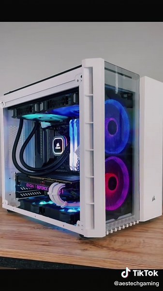 Corsair 280X PC Build Completed: First Power Up!