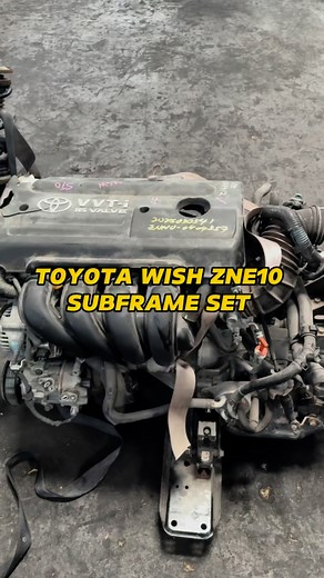 Review Toyota wish ZNE10 1.8 Engine Subframe Set #toyotawish #toyota #wishlegend | Sheng Thai Auto Parts Supply Sdn Bhd