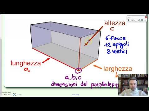 Il parallelepipedo rettangolo (parte prima) - Geometria 3
