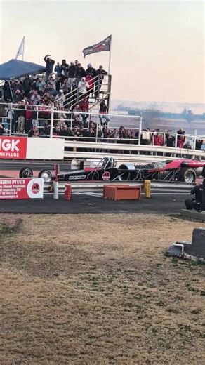 Jet Car Action at Tarlton International Raceway