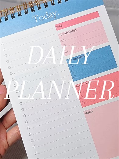 To do list daily planner notebook #todolist #planner #plannercommunity #dailyplanner #plannertok