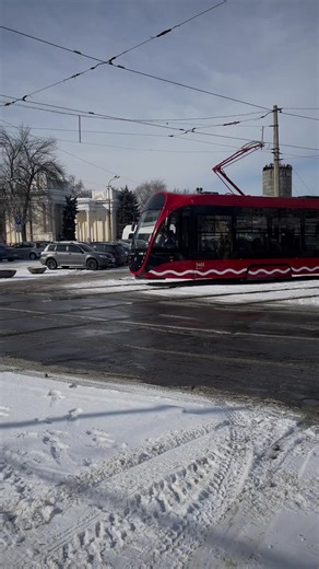 Ребята мы дождались, К1Т306 на обкатке #споттер #трамвай