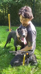 34K views · 731 reactions | Who agrees?! 殺 We just had to share some cute clips of our dogs snuggling with their best friends this National Hugging Day  The first 4 dogs are at Dogs Trust Leeds, the 5th is at Dogs Trust Merseyside and the 6th is at Dogs Trust Basildon  [video description: Different dogs are shown having fuss from different people. Some are indoors, on a sofa, a bed and some are outside on grass.] | Dogs Trust | Facebook