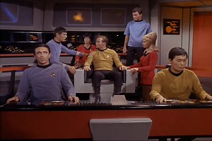 Starfleet Records. Starfleet Personnel: James T. Kirk, Captain of the USS Enterprise NCC-1701. An strange virus. Stardate: 1702.0–1705.0 (2266) Spock and Scott finish preparations, and the restart is engaged. The implosion is successful with an unexpected result, sending the Enterprise three days back in time; Kirk muses that this "time warp" may prove useful one day. Deciding against returning to Psi 2000 since they already have the needed data, Kirk orders a course ahead as Sulu engages warp f