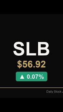 SLB N.V. +0.1% Friday — Energy Powerhouse Crushes S&P 500 | StokTok