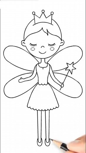 You don't need experience to draw a cute doll! I tried the easiest methods and shared them with you. #Easy_drawing #drawing #Art | عالم الرسم