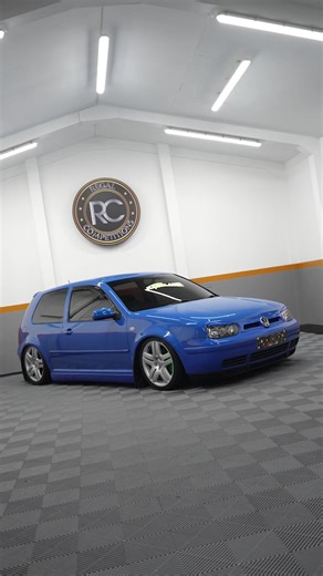 Introducing the Jazz Blue MK4 Golf: A Must-See!