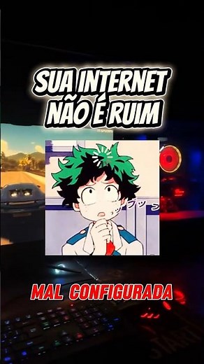 SUA INTERNET NÃO É RUIM ELA TÁ MAL CONFIGURADA⚡ #internetrápida #dicaspc #windows #cmd #conexão