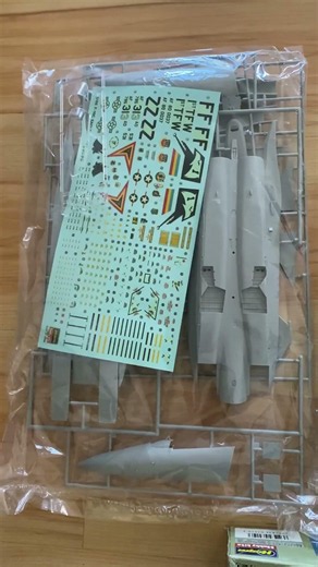 F-15C Eagle McDonnell Douglas Model Kit 1/48 Scale Hasegawa Unboxing