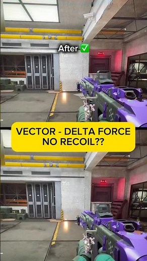 Test Script No Recoil All Mouse di Vector Delta Force 🤩 #deltaforce #macro #script #norecoil