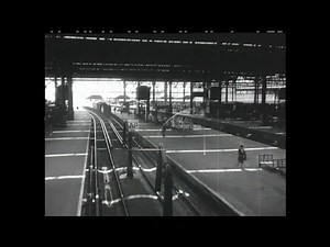 STEAM TRAINS - 1940'S - B/W