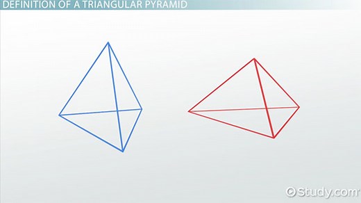Triangular Pyramid | Volume, Surface Area & Formula