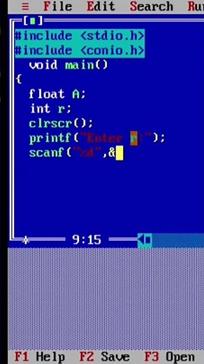 How To Calculate Area of Circle Using C Language #clanguage #coding #programming #code