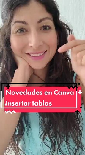 Tablas en Canva #aprendeentiktok #edutok #canva #herramientasdigitales