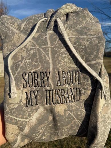 Custom Embroidered Camo Hoodie, Personalized Text Hoodie - Etsy