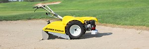 Radius Walk Behind Sand and Bunker Cleaner